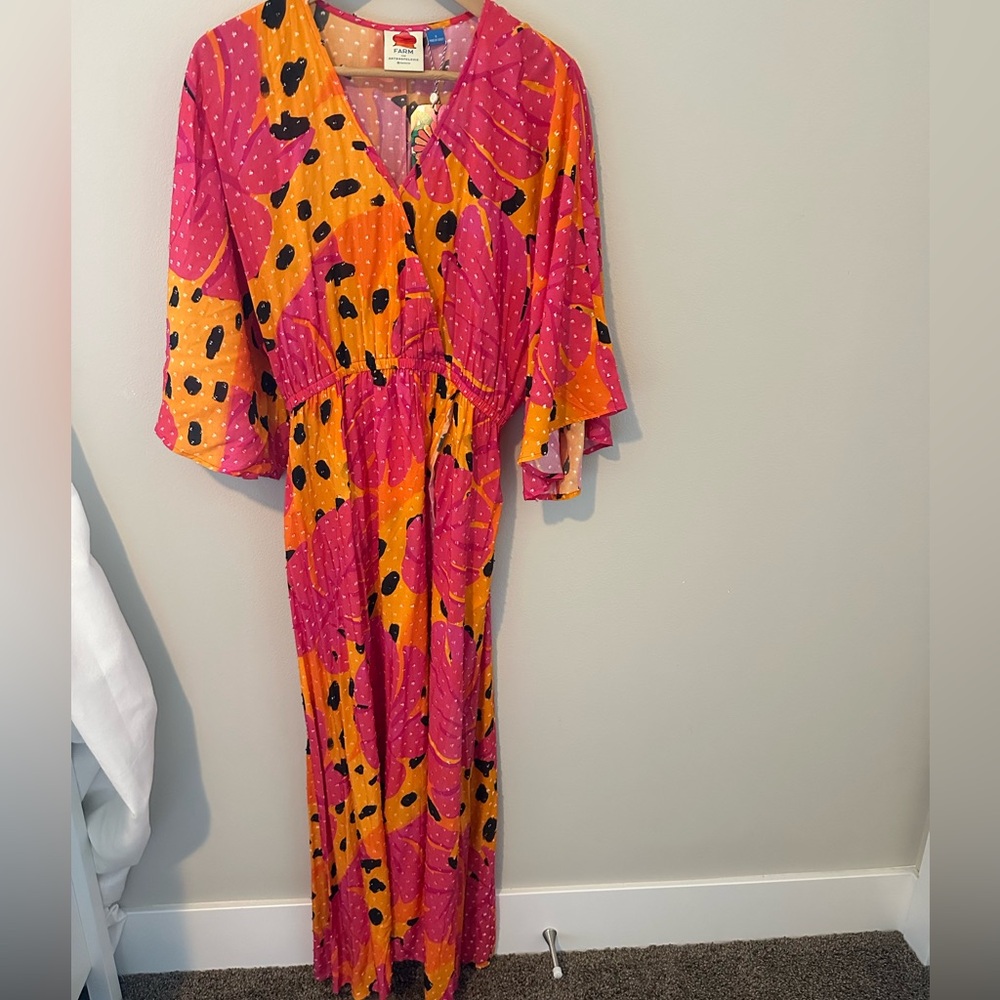 Farm Rio Anthropologie Maxi Dress
